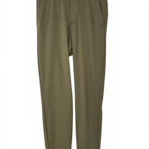 Bonobos Olive Green Drawstring Pants Mens Small Slim Casual Chinos Elastic Waist